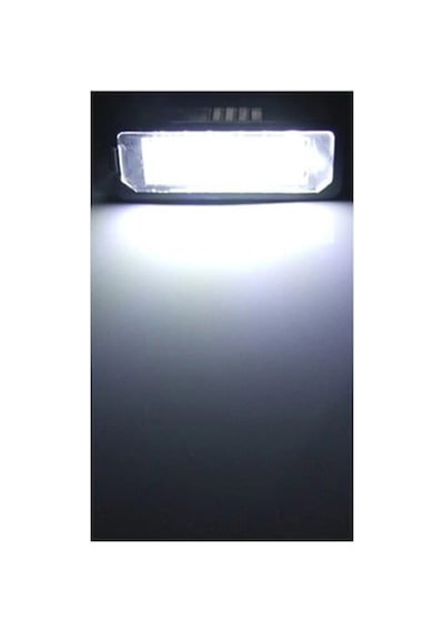 Vw Golf 5/6/7 3d0943021a Canbus İçin 2 Parçalı Arka Led Plaka Lambası Montaj Kiti Vag Vw