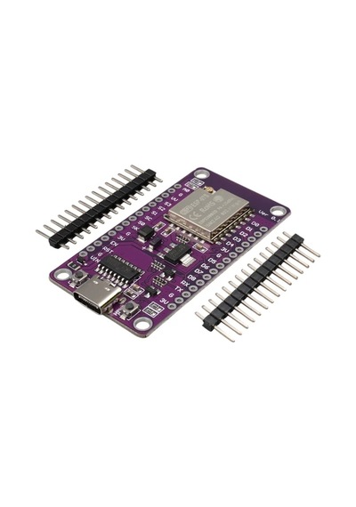 Esp-07s Tabanlı Nodemcu V3 Mor Geliştirme Kartı Harici Anten Girişli Ve Usb-c Bağlantılı
