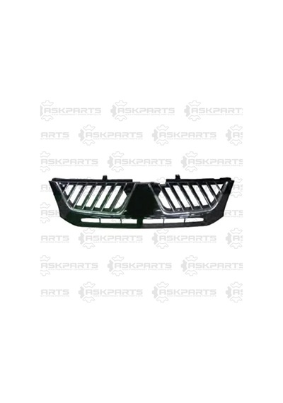 Mitsubishi L200 2004-2005 Ön Panjur Siyah Nikelaj Bandlı Oem No: 7450a056zayt