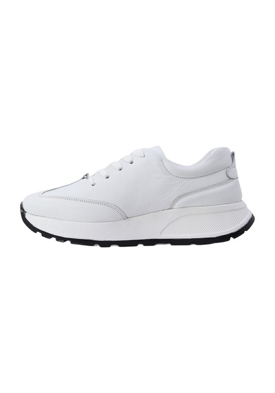 Albishoes Albini Kadın Hakiki Deri Günlük Spor Ayakkabı Beyaz