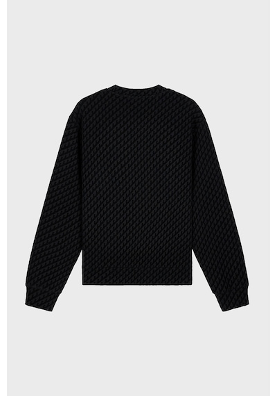 Emporio Armani Tamamı Logolu Pamuklu Bisiklet Yaka Sweat Erkek Sweat Em006874 Af10013 Fc375 Siyah