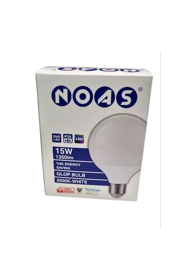 Noas 15w Ledli Glop Ampul Beyaz Işık Yl95-0215 Seçenekler
