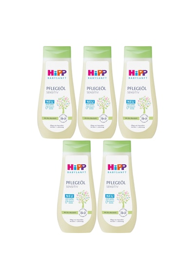Hipp Babysanft Bebek Bakım Yağı/pelegeöl Sensıtıv 200ml 5lü Set