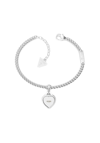 Guess JGUJUBB01422JWRHS Kalpli Kadın Bileklik Gümüş