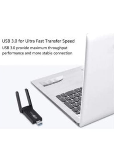 Ac1200 Mbps Dual Band USB 3.0 Adaptör Kablosuz Wi-Fi Alıcı Ac1200
