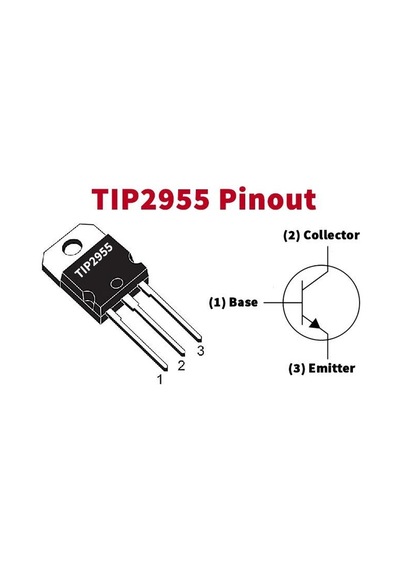 Motorobit Tip2955 To-247 Pnp Transistör