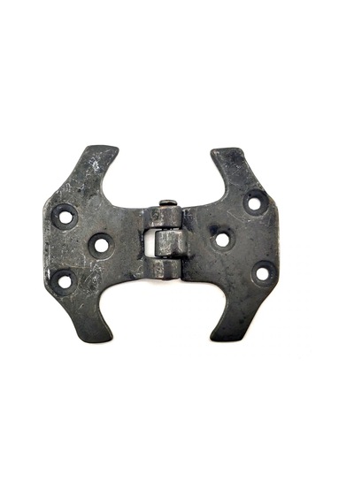 Antika Tarz Dekoratif Pirinç Fit Menteşe - 67 Mm, Oksit 7 8