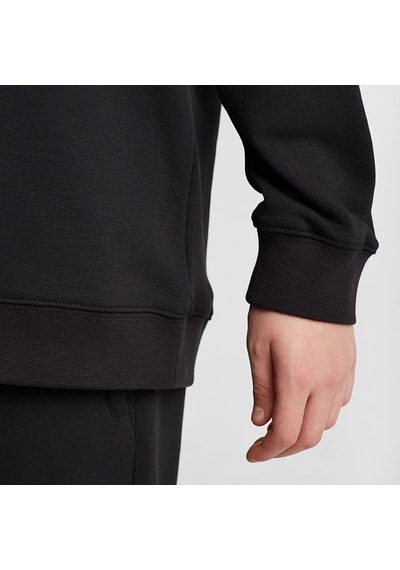 Lescon Siyah Çocuk Kapüşonlu Sweatshirt 25s-3267-25n