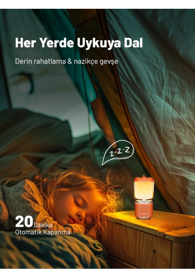 Cl8 Mini Kamp Feneri Turuncu
