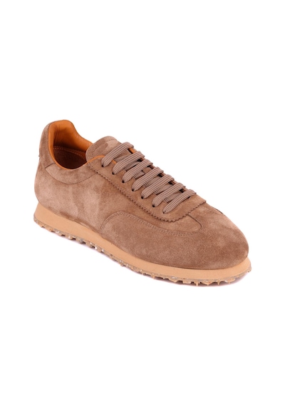 Shoetyle - Taba Hakiki Süet Bağcıklı Erkek Günlük Ayakkabı 666-109-1242 Taba