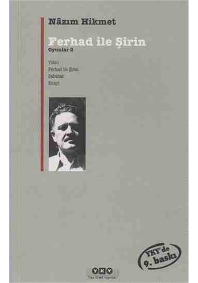 Yapı Kredi Yayınları Ferhad Ile Şirin Nazım Hikmet Ran