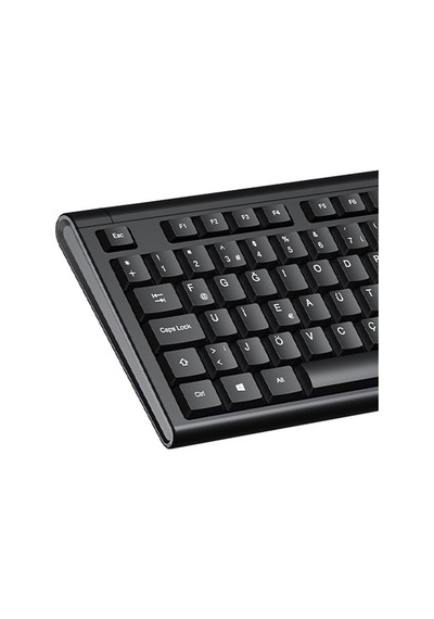 Lecoo, Kb101 Usb Kablolu Siyah Türkçe F Klavye Numpadli