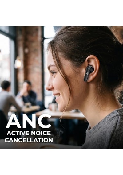 S160 Anc Kablosuz Bluetooth Kulaklık Siyah
