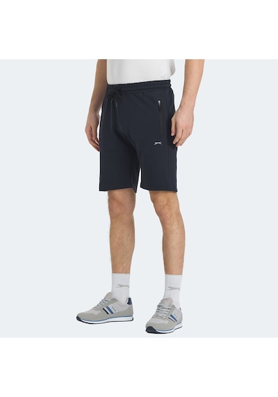 Slazenger OVER 2 li Set Erkek  Lacivert - Koyu Gri Şort