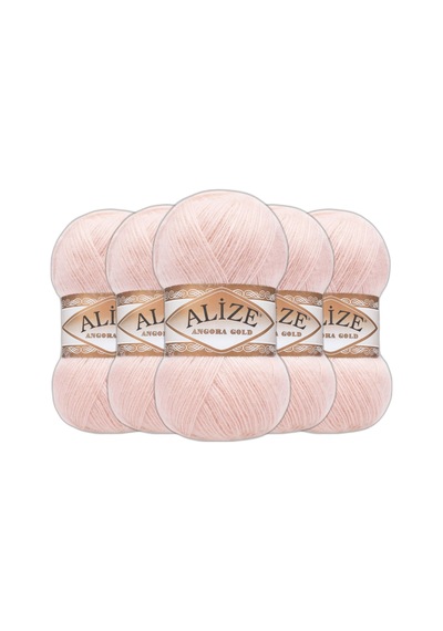 Angora Gold El Örgü İpi 500gr - 271 Açık Pembe