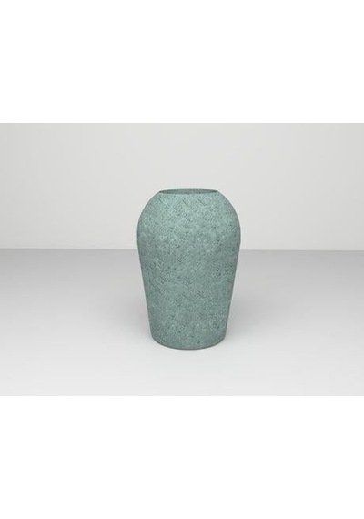 Nuano Consept Zen Serisi Yuvarlak Saksı Yeşil 28x35