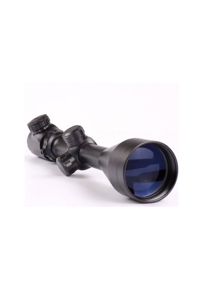 Nikula 3-9x50  Zoomlu Keskin Nişancı Dürbünü Kırmızı-Yeşil Işık Siyah