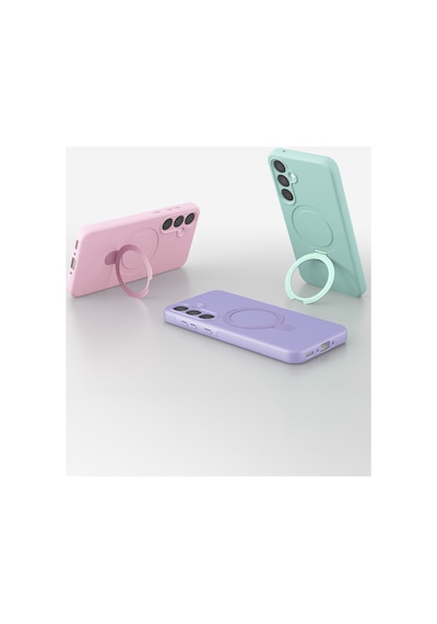 Galaxy A25 5g Regal Magsafe Standlı Kapak - Turuncu