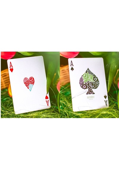 Cartamundi Butterfly Seasons Spring Marked Premium Oyun Kağıdı Limited Edition Koleksiyonluk İskambil Kartları