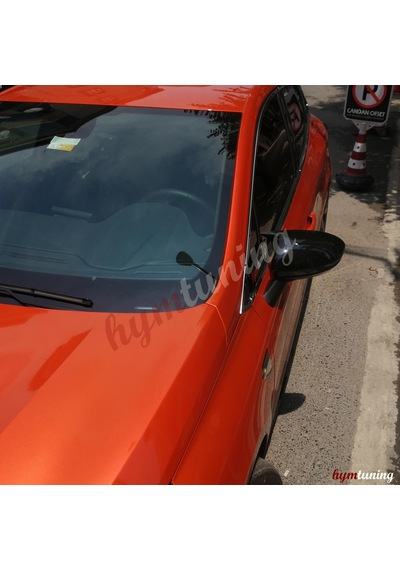 Renault Clio 5 Yarasa Ayna Kapağı - 2020+ - Piano Black