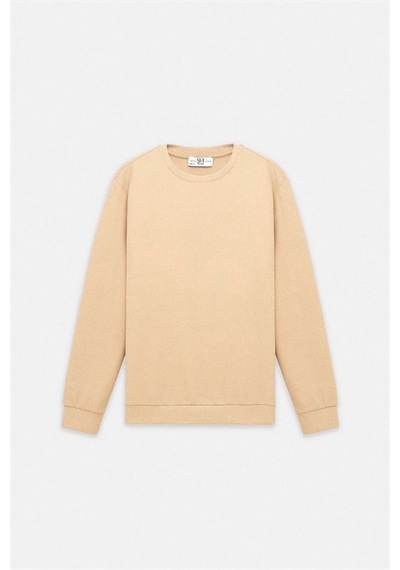 Süvari Bej Regular Melanjlı Baskısız Waffle Bisiklet Yaka Cepsiz Düz Sweatshirt Sw2013700027-bj3 Süvari Bej Regular Melanjlı Baskısız Waffle Bisiklet Yaka Cepsiz Düz Sweatshirt Sw2013700027-bj3