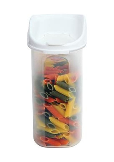 Moonstar Kuru Gıda Bakliyat Saklama Kabı 18 L 6 Lı Set Beyaz-Ma