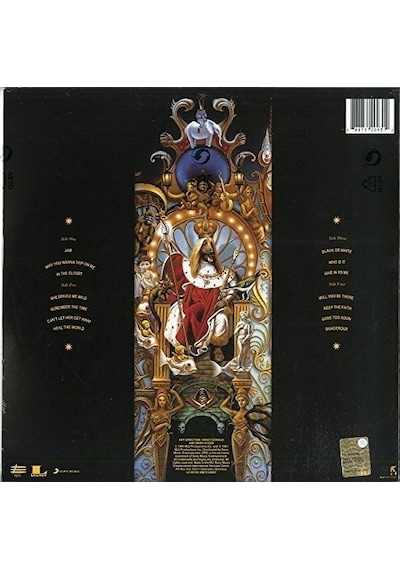 Michael Jackson Dangerous Lp Plak