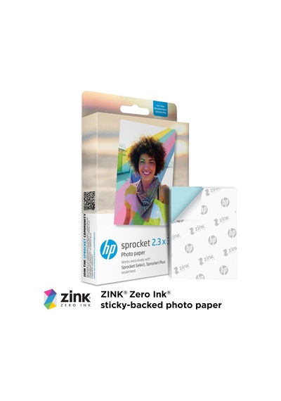Sprocket 5,8 X 8,7 Cm Birinci Sınıf Çinko Çıkartma Fotoğraf Kağıdı 20 Yaprak Sprocket Select Fotoğraf Yazıcıları İle Uyumlu