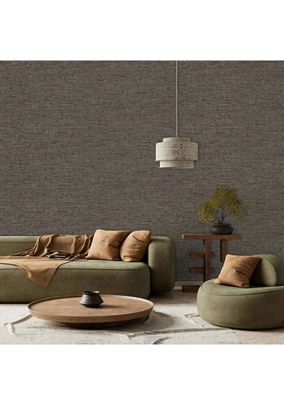 Adawall Muse Koleksiyonu- 25108-7 Kahverengi Taş Görünümlü Duvar Kağıdı 1.06x15.6m, 16.5m²