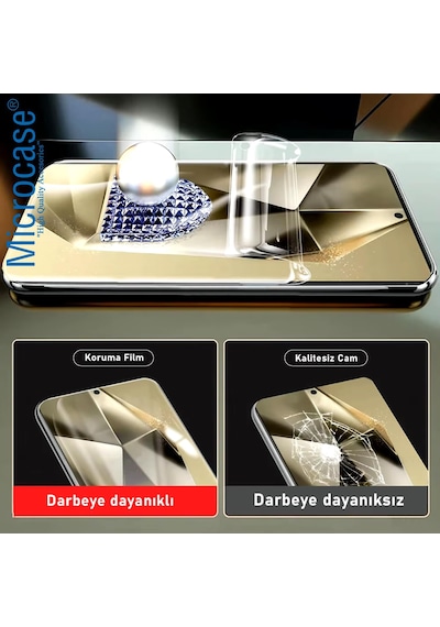 Microcase Poco X8 Pro Max 5g İle Uyumlu Full Tpu Nano Arka Ekran Koruma Filmi - Ekm102