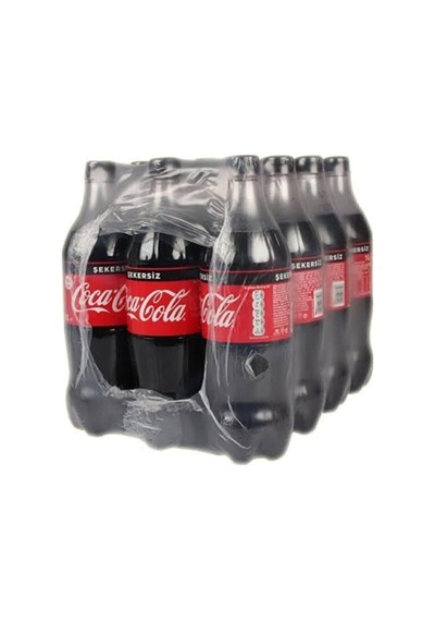 Coca Cola Şekersiz Coca Cola 1 Litre Koli Adet 12'li