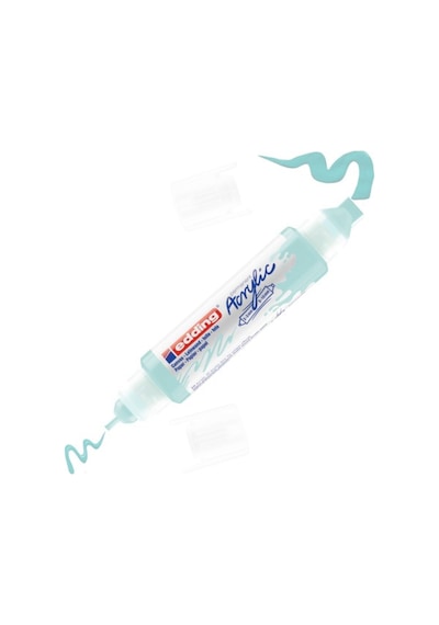 5400 Akrilik 3d Double Liner - Sarı-yeşil - 2-3, 5-10 Mm Lik 2 Başlık Pastel Yeşil