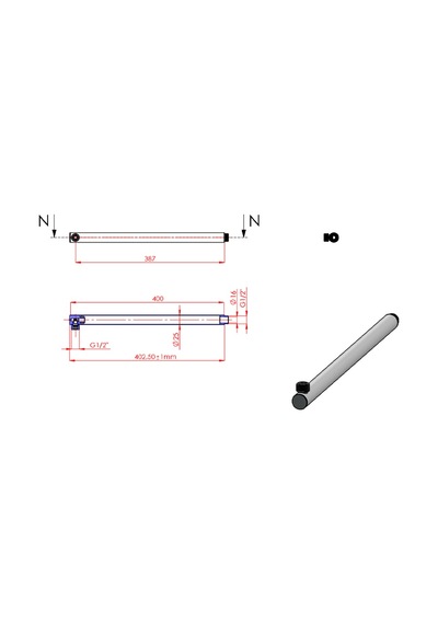 Ø25-40 Cm Kare Duvardan Pasl. Tdb-krom