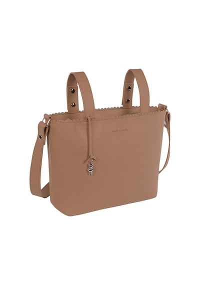 Pasito A Pasito Icon Crossbody Bebek Bakım Çantası Caramel Kahverengi