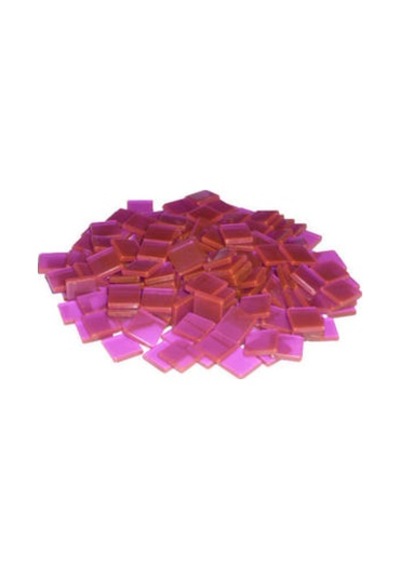 Folia Transparan Mozaik 10X10 Mm. 190 Adet Pembe
