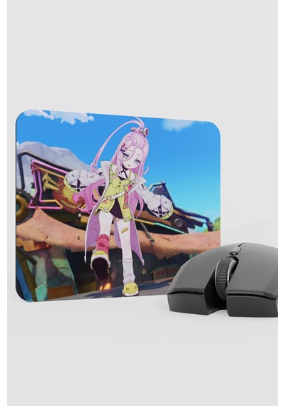 Aino Genshin Impact Anime Oyuncu V5 - 22x18 Gaming Mouse Pad Fare Altlığı