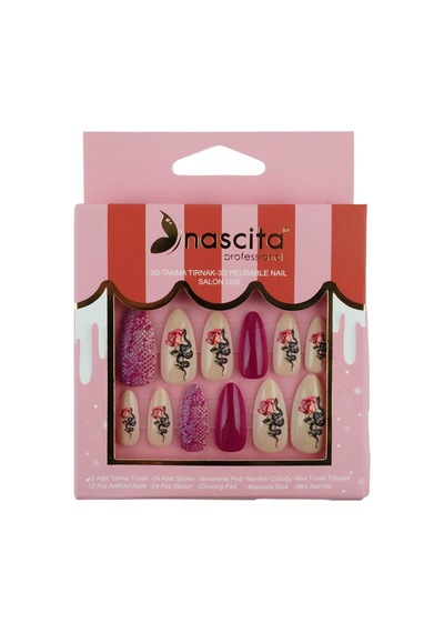 Nascita 3d Hand Made Takma Tırnak Nasnaıl0310