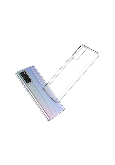 Samsung Uyumlu Galaxy Note 20 Kılıf Şeffaf Silikon Hibrit Case Renksiz