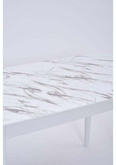 Venüs Otomatik Açılır Mdf Mutfak Masası 80x120 beyaz