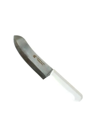 Jenerik Bursa Paslanmaz Kaymak Bıçağı 18 Cm, Plastik Sap Çok Renkli