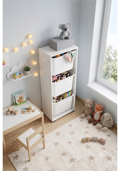 3 Adet Ultra Büyük Boy Çekmeceli 123 Cm Beyaz Çocuk Odası Oyuncak Dolabı Ve Çok Amaçlı Saklama Ünitesi - Depolayıcı Düzenleyici Organizer 3 Adet Ultra Büyük Boy Çekmeceli 123 Cm Beyaz Çocuk Odası Oyuncak Dolabı Ve Çok Amaçlı Saklama Ünitesi - Depolayıcı Düzenleyici Organizer