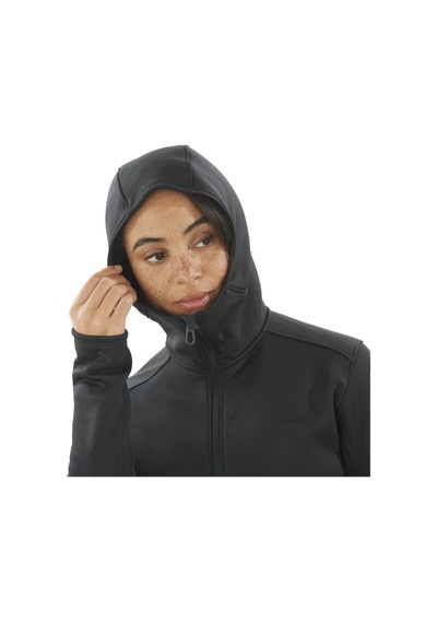Salomon Sntıal Mıdfleece Fz Hd W 27412 Siyah