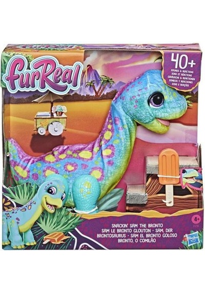 Furreal Snackin Sam The Bronto Sesli Hareketli Sevimli Dinozor