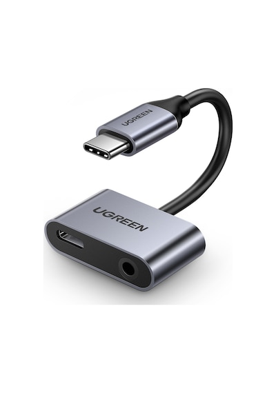 Ugreen Usb-c 3.5 Mm Kulaklık Ve Şarj Dönüştürücü, 50596 Diğer