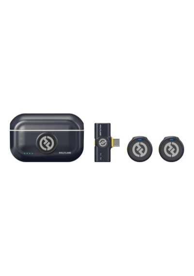 Hollyland Lark M2 Duo Usb C Mobil Kablosuz Yaka Mikrofon Seti