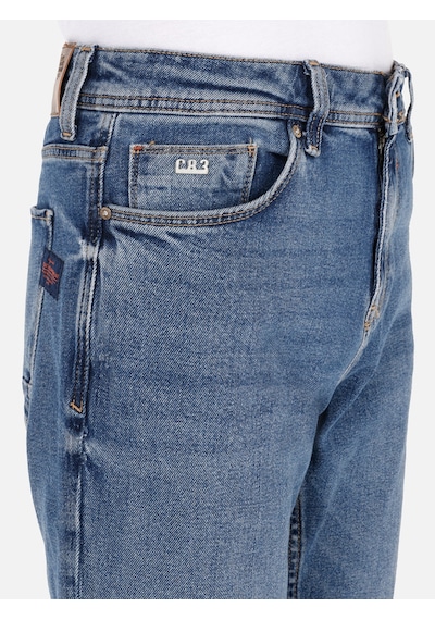 Colin's 044 Karl Normal Kesim Düşük Bel Düz Paça Erkek Pantolon CL1072435 Denim