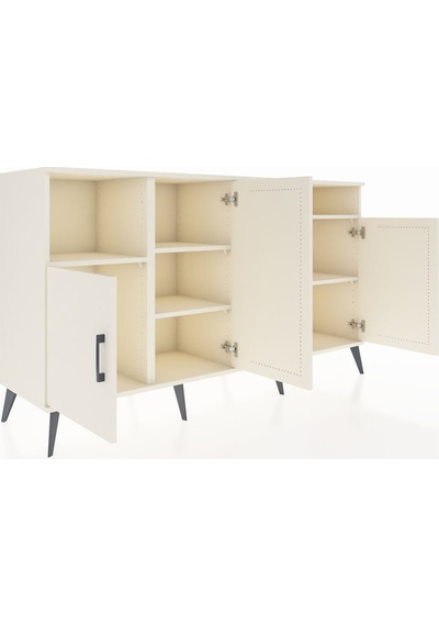 Hyperion Konsol 5 Raflı 4 Kapaklı 176x44x99 Aytaşı-aytaşı Aytaşı-aytaşı