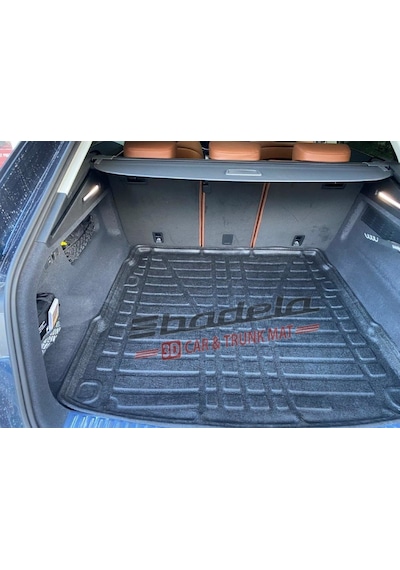Audi Q8 2019 2020 2021 3d Kauçuk Kokusuz Bagaj Havuzu