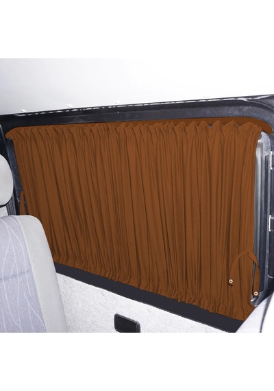 Pandami Mercedes Vito W639 5 Cam 2003-2014 Uyumlu Taba Raylı Oto Perde Takımı