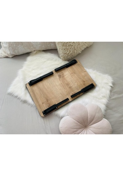 Axolotl Folding Telefon Ve Tablet Bölmeli Katlanır Ayaklı Laptop Sehpası Notebook Bilgisayar Çalışma Masası 1